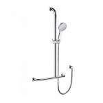 Luciana Care Inverted T Rail Shower, Right-Hand